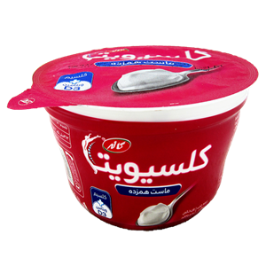 ماست همزده کم چرب کلسیویتا کاله با ویتامین D3 و کلسیم 450 گرم