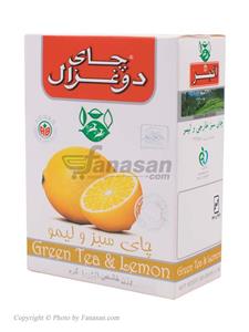 چای سبز لیمو دوغزال