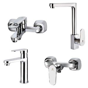 ست شیرآلات شیبه مدل  الیزا کروم