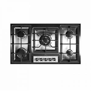 اجاق گاز 5 شعله صفحه ای رومیزی استیل تهران سبحان مدل 930
