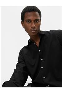 پیراهن آستین بلند مردانه کوتون 4WAM60217HW 5045444