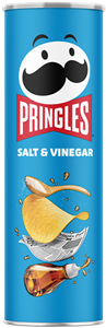 چیپس پرینگلز pringles مدل سرکه نمکی salt & vinegar وزن 165 گرم