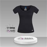 تی شرت آستین کوتاه زنانه تاپیک TSHIRT-NANO-BLACK