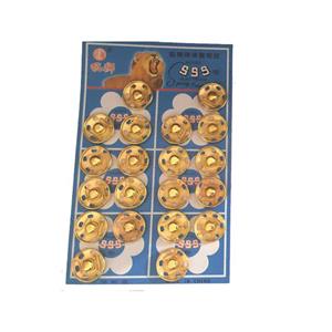 دکمه قابلمه ای کد 555 مدل t420 بسته 20 عددی