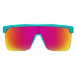 عینک آفتابی ورزشی زنانه اسپای FLYNN 5050 TEAL  HD PLUS GRAY GREEN WITH PINK SPECTRA MIRROR