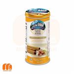 ویفر رولی شکلاتی-فندقی وایت کستل قوطی فلزی 100 گرمی White Castle Luxury Chocolate Hazelnut Cream Wafer Rolls