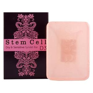 پن شستشوی صورت استم سل مخصوص پوست های حساس مدل Dry and Sensitive وزن 100 گرم Stem Cell Syndet Bar 100gr 