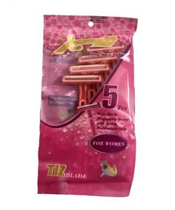 خود تراش تیز مدل Lady بسته 5 عددی