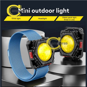 چراغ پیشانی مچی چندکاره حرفه ای WACHT LIGHT A103