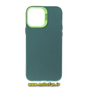 قاب گوشی iPhone 15 Pro Max آیفون طرح So CooL اورجینال سبز تیره کد 88