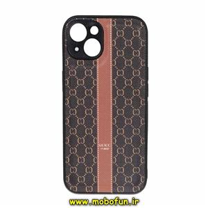 قاب گوشی iPhone 13 آیفون اورجینال فانتزی سوزنی HARD چرمی درجه یک محافظ لنزدار طرح گوچی GUCCI کد 629