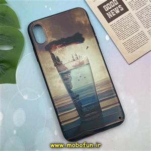 قاب گوشی iPhone XS Max آیفون فانتزی برجسته طرح دریا کد 274 