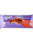 کیک شکلاتی میلکا با مغز ژله تمشک 147 گرمی Milka Choco Desert Raspberry Jelly