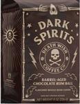 دانه قهوه دت ویش دارک اسپیریت رم بال با طعم شکلات 226 گرمی Death Wish Dark Spirit Chocolate Rum Bar 