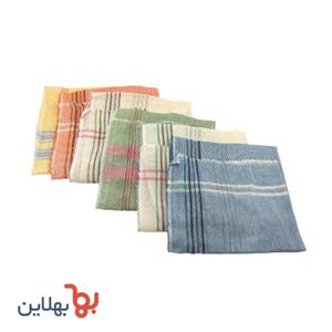 دستمال آشپزخانه پروا کد 6c12 مجموعه 6 عددی