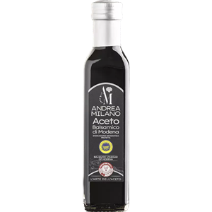 سرکه بالزامیک مودونا آندریا میلانو ایتالیایی 500 میل Andrea Milano Aceto Balsamico di Modena