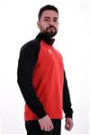 سویشرت (Halfzip) مردانه قرمز/مشکی-Xride II Sweat Hz Ant Pl- لوتو Lotto