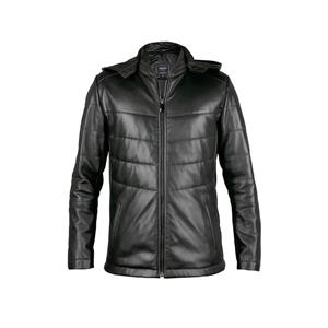 کاپشن مردانه چرم کروکو مدل یوهانا