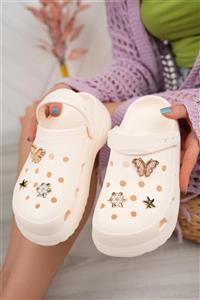 دمپاییطرح دار زنانه  - RoseVeno Cross