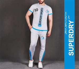 ست تیشرت وشلوار استقلال مدل Superdry 