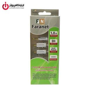 کابل تبدیل 3.5 میلی متری به دو RCA فرانت مدل A2CW10  Faranet A2CW10 3.5 To Dual RCA Audio Cable 