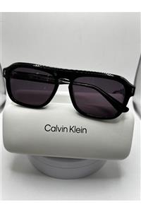 عینک آفتابیراسته زنانه کلوین کلین - Calvin Klein CALVIN KLEIN CK24504S 001 BLACK