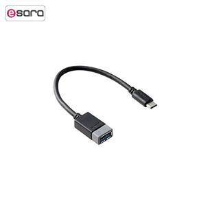 کابل تبدیل USB C 3.0 به مدل PB489 طول 15 سانتی متر Prolink Plug To A Socket Cable 15cm 