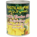 کمپوت آناناس راستیلاری 565 گرمی Rastilari Pineapple broken Slices