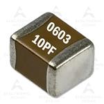 خازن smd سرامیکی 10 پیکو فاراد 50 ولت 0603