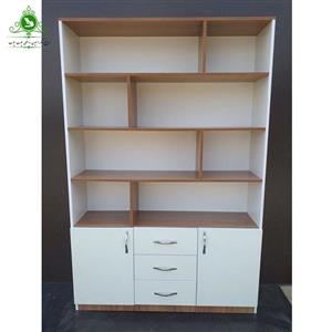 کتابخانه سه کشو دو درب مدل S302