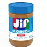 کره بادام زمینی جیف رژیمی (بدون شکر) Jif No Added Sugar Creamy Peanut Butter