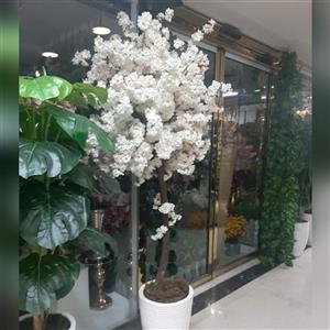 درختچه مصنوعی شکوفه کد 005