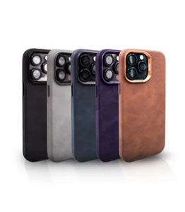 قاب چرمی مگسیف دار مک کوی ایفون 13 پرو ENORMOUS LEATHER MAGSAFE CASE MACCOY IPHONE 13 PRO