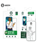 گلس مقاوم iPhone 14 Pro گرین لاین Green Lion Steve Full Glass