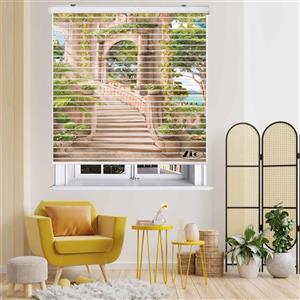 پرده زبرا زیو مدل سیلوئت L-5007