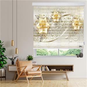 پرده زبرا زیو مدل 3D-1027