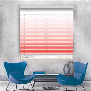 پرده زبرا زیو کدHS-2سایز150×110سانتی‌ متر (قرمز)