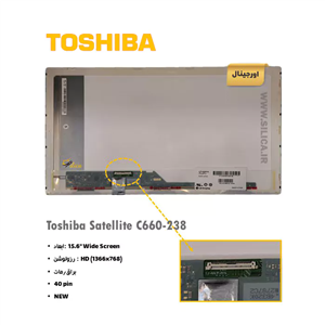 ال ای دی لپ تاپ Toshiba SATELLITE C660-238 