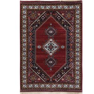 گبه ماشینی 340 شانه کاشان طرح قشقایی لاکی کد 93