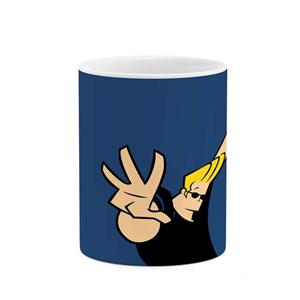 ماگ کاکتی مدل کارتون Johnny Bravo کد mgh22684