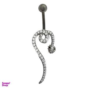 پیرسینگ ناف زنانه مدل مار کد P4636