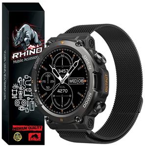بند راینو مدل Milanese مناسب برای ساعت هوشمند اسمارت واچ K59 Pro - 2024