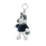 آویز عروسکی نیکی طرح سگ هاسکی مدل Huskey Boy Keyring