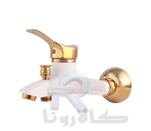 شیر‏ دوش مدل ‎A1Z2‏ سفید طلایی