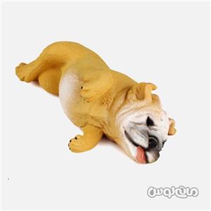 فیگور توله سگ بولداگ خوابیده مک تویز