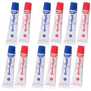 چسب دوقلو غفاری مدل F1 حجم 120 میلی لیتر مجموعه 6 عددی