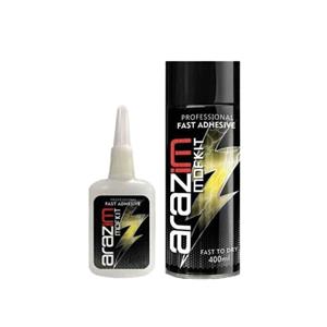 چسب 123 آرازیم مدل mdf kit حجم 400 میلی لیتر بسته 2 عددی