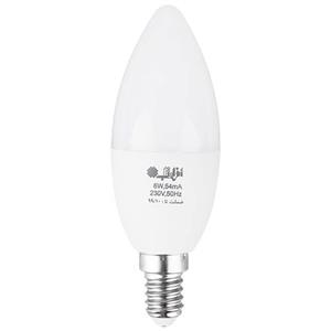 لامپ ال ای دی 7 وات شمعی افراتاب مدل AF-C37-7W پایه E14 بسته 10 عددی