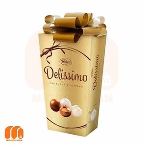 شکلات هدیه فتدقی لهستانی Vobro Delissimo Hazelunt Almond وزن 182 گرم 