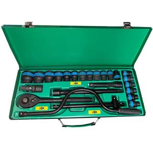 آچار بکس جاب مدل JB-0025 مجموعه 25 عددی